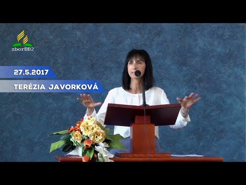 27.5.2017  T.Javorková Pýcha predchádza pád , pokora víťazstvo