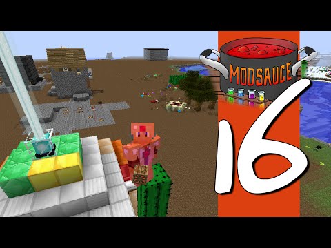 Modsauce: A Minecraft Modded LP - E16 Finally Flattening