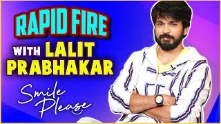 Smile Please | Rapid Fire With Lalit Prabhkar | Upcoming Marathi Movie | Mukta Barve video