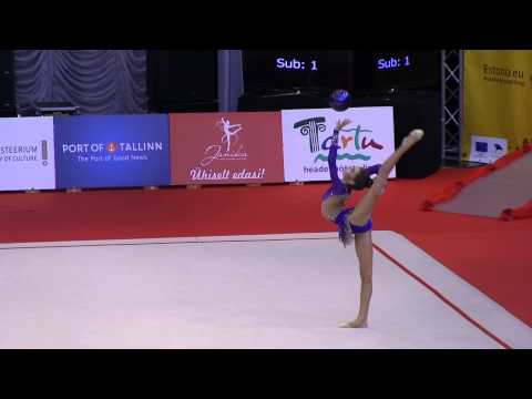 Katsiaryna Kabayeba.ball.junior.BLR