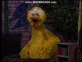 Classic Sesame Street Nighttime Big Bird Quiet 1994