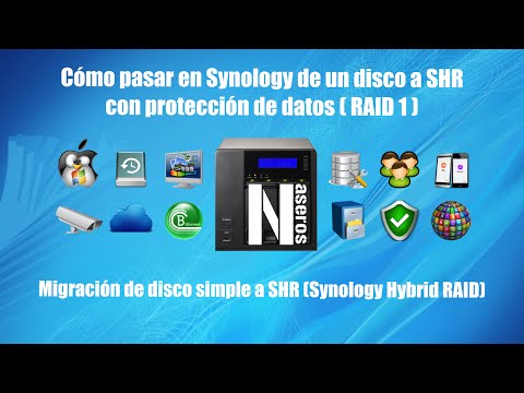 Migración de un disco a SHR (RAID1) en Synology