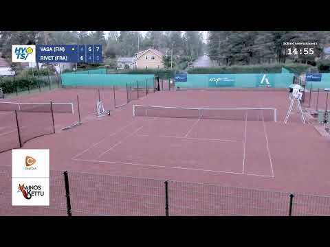 ITF M15 Hyvinkää Loppuottelu Iiro Vasa (FIN) - Maxence Rivet (FRA)