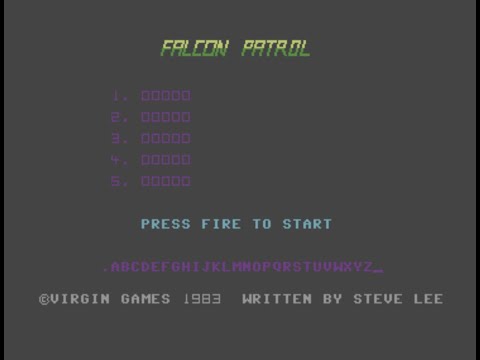 Falcon Patrol Review for the Commodore 64 by John Gage