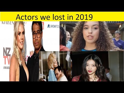 Actors we lost in 2019