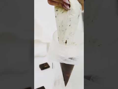 Ice Cream🍦Homemade Chocolate Cornetto Cones #shorts #shortsfeed #youtubeshorts #icecream