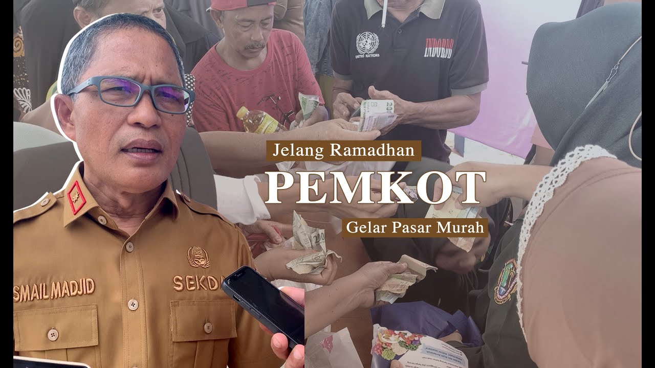 Jelang Ramadhan, Pemkot Gorontalo Gelar Pasar Pangan Murah