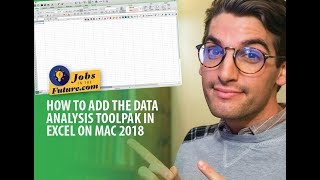 How to Add the Data Analysis ToolPak in Excel on Mac 2018