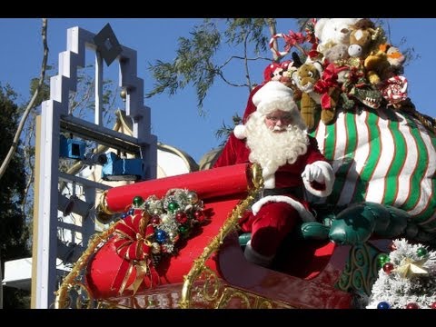 The 2012 Christmas Fantasy Parade at Disneyland (in HD)