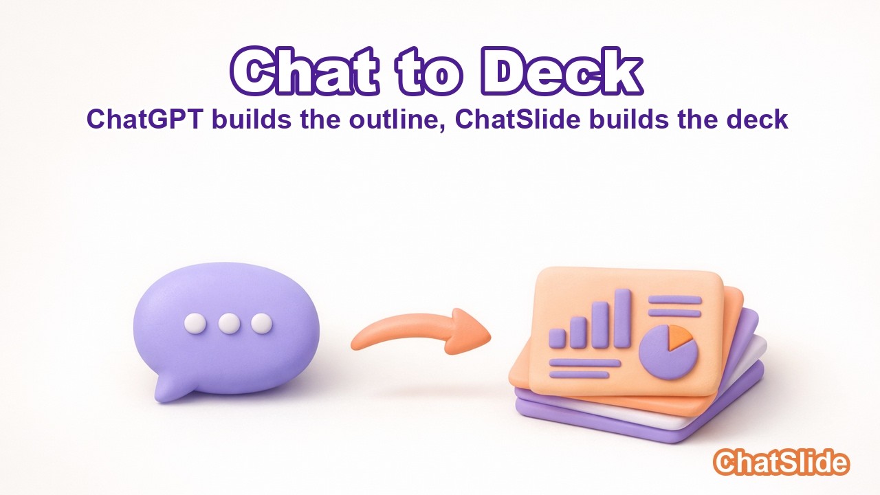 Turn a ChatGPT Conversation Into a Real Slide Deck