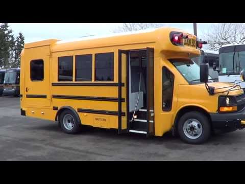 Northwest Bus Sales - NEW 2014 Chevrolet Starcraft Quest Type A Wheelchair School Bus - B13122