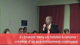 preview picture of video 'Priorité 2 : L'éco lotissement - Xavier Cochet - Elections municipales 2014 à Saint-Mihiel'