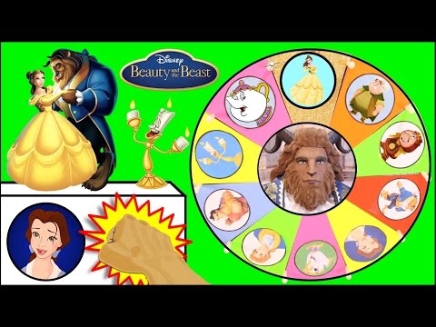 BEAUTY AND THE BEAST Toys Spinning Wheel Game | Surprise Toys, Dolls from  Movie