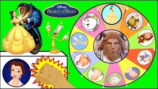 BEAUTY AND THE BEAST Toys Spinning Wheel Game | Surprise Toys, Dolls from Disney Movie