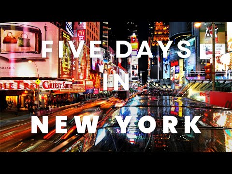 Escape to New York: Your Ultimate 5-Day Itinerary | Travel Guide 2024