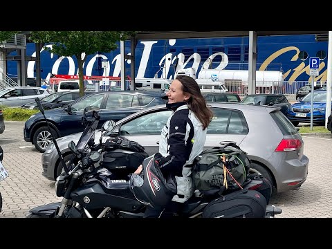 Motorradreise nach Norwegen mit der Color Line - Tag 1 🇳🇴