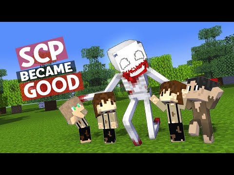 MechanicZ - SCP BECAME GOOD - SAD STORY - MONSTER SCHOOL SUPPORTS SCP 096 - Minecraft Animation