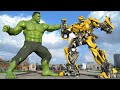 Transformers: The Last Knight - Bumblebee vs Hulk Full Movie | Paramount Pictures [HD] #3