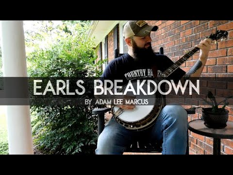 "Earl's Breakdown" (Earl Scruggs Tribute) on Banjo by Adam Lee Marcus