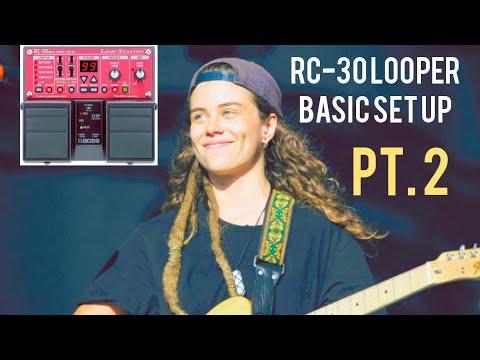 Run Multiple Amps/Instruments Boss RC-30 Loop Pedal Basic Set up Pt. 2