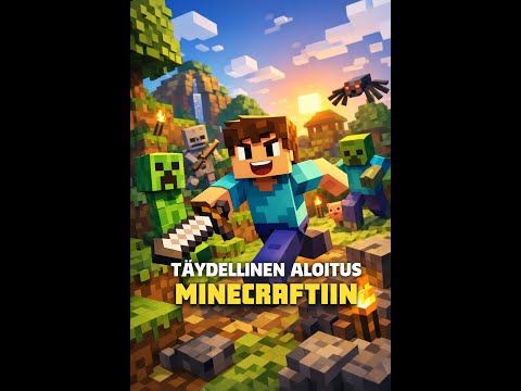 Pelataan Minecraftia siskon kanssa 🙃