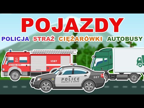 KIDSOLANDIA TV - Pojazdy specjalne - Odcinek 1: Policja i straż pożarna