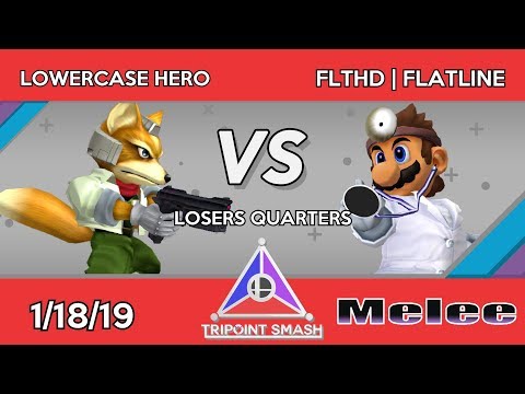 Tripoint Smash 44 - Losers Quarters - Lowercase hero (Fox) Vs. flthd | flatline (Dr Mario)
