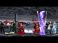 KOF MUGEN KYO RUGAL TEAM VS IORI OROCHI TEAM