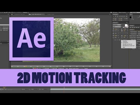 Part of a video titled How to 2D Motion Track in After Effects! (Tutorial) - YouTube