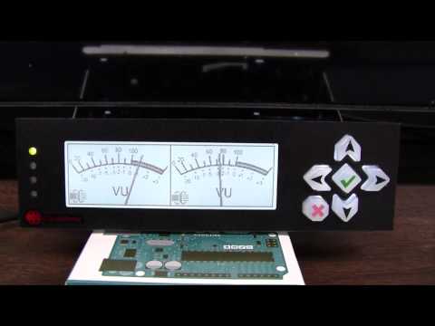 CFA835 Graphic LCD emulating a VU meter