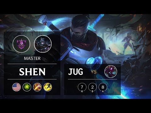 Shen Jungle vs Kha'Zix - NA Master Patch 9.20