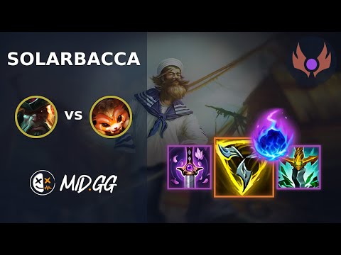 MID.GG: [ solarbacca ] Gangplank TOP vs Gnar | EUW MASTER | LOL Season 2024