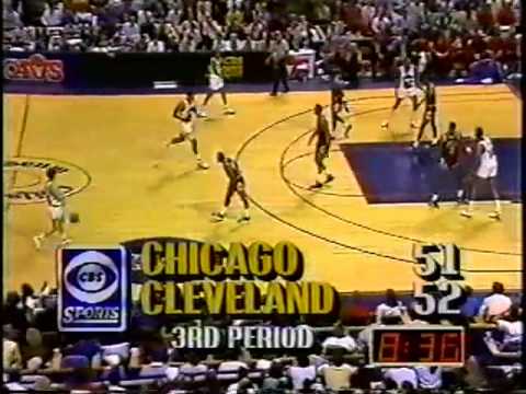 Michael Jordan 44 pts vs. Cavaliers - "The Shot" - 1989 1st Round Game 5