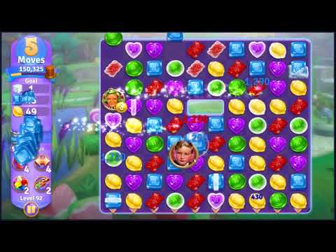 Wonka's World of Candy Level 92 - NO BOOSTERS + FULL STORY 🍫 | SKILLGAMING ✔️