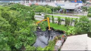 Limpeza do canal avança na Beira-Mar Norte