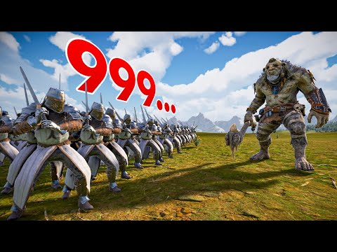 HOW MANY HEAVY KNIGHTS NEED TO KILL TROLL | Ultimate Epic Battle Simulator 2 | UEBS 2