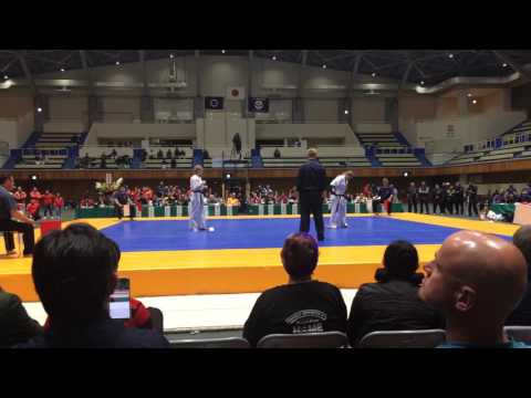 Female final (Marina Sobanina - Lilla Herczeg) on the 5th World Championship IKO Matsushima