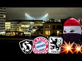 Bayern-Mob taucht (plötzlich) vor Grünwalder Stadion auf...