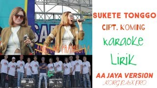 Download lagu Sukete Tonggo( KARAOKE   LIRIK ) - Anggun Pramudita mp3