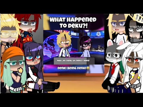 Pro heroes and parents react to “ What happened to Deku?!” || mha/bnha || Gacha Club/Life || my AU |