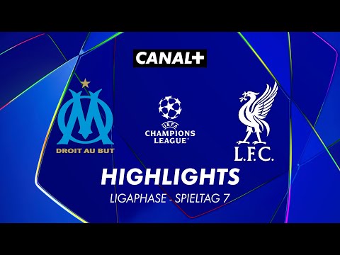 Highlights: Marseille - Liverpool (UCL Ligaphase - 7. Spieltag)