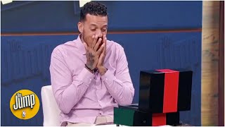 Matt Barnes receives a special surprise from the Warriors | The Jump