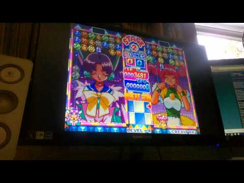 Money Puzzle Exchanger (NeoGeo) ["VS COM" mode] [Score: 12,656]