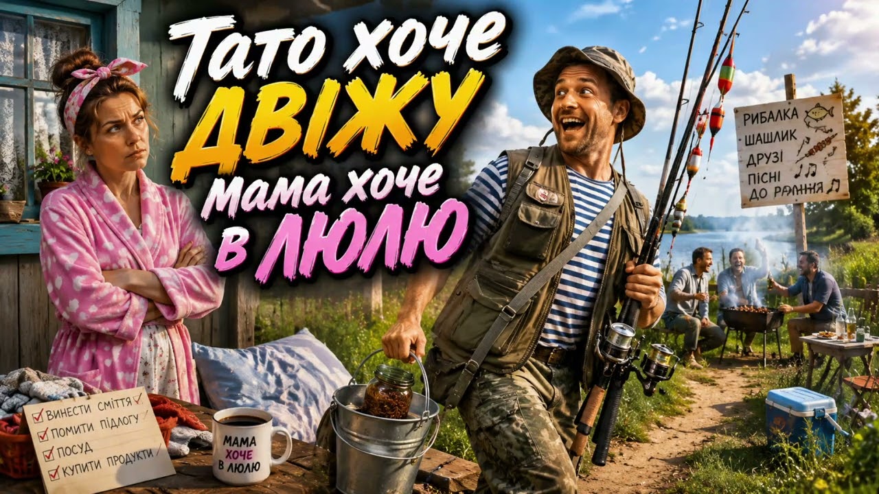 Тато хоче двіжу, мама хоче в люлю — сучасна жартівлива українська пісня