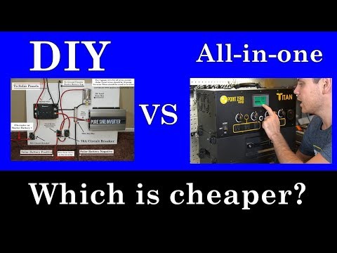 Is DIY Solar Power actually cheaper? VS All-in-One System? Let's do the math