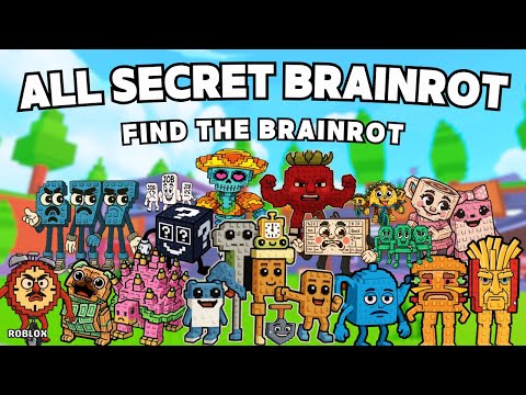 How To Find All SECRET BRAINROT in Find the Brainrot [193] | Roblox