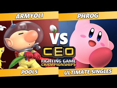 CEO 2021 - ArmyOli (Oimar) Vs. Phrog (Kirby) SSBU Ultimate Tournament