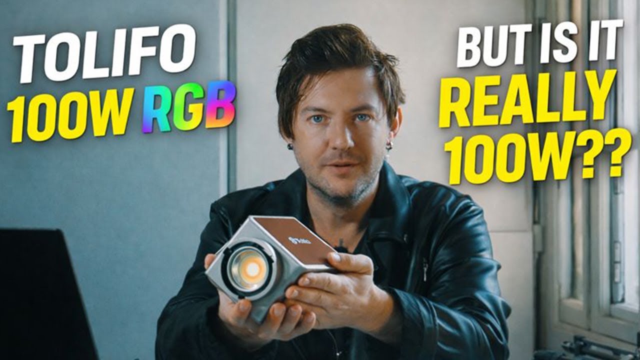 Tolifo 100W RGB COB light review thumbnail