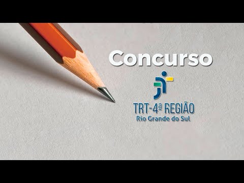 TRT 4 (RS) CONCURSO 2026