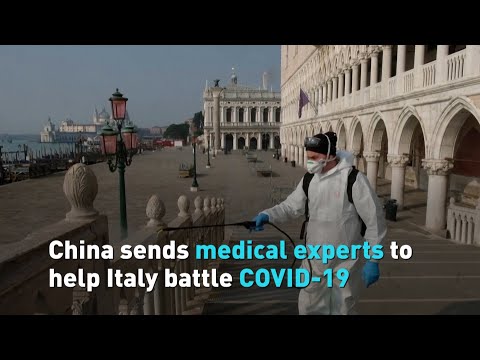 China sends medical experts to help Italy battle COVID-19